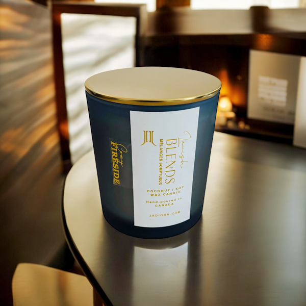 Cozy Fireside Candle