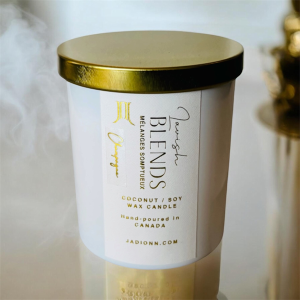 Champagne Toast Candle